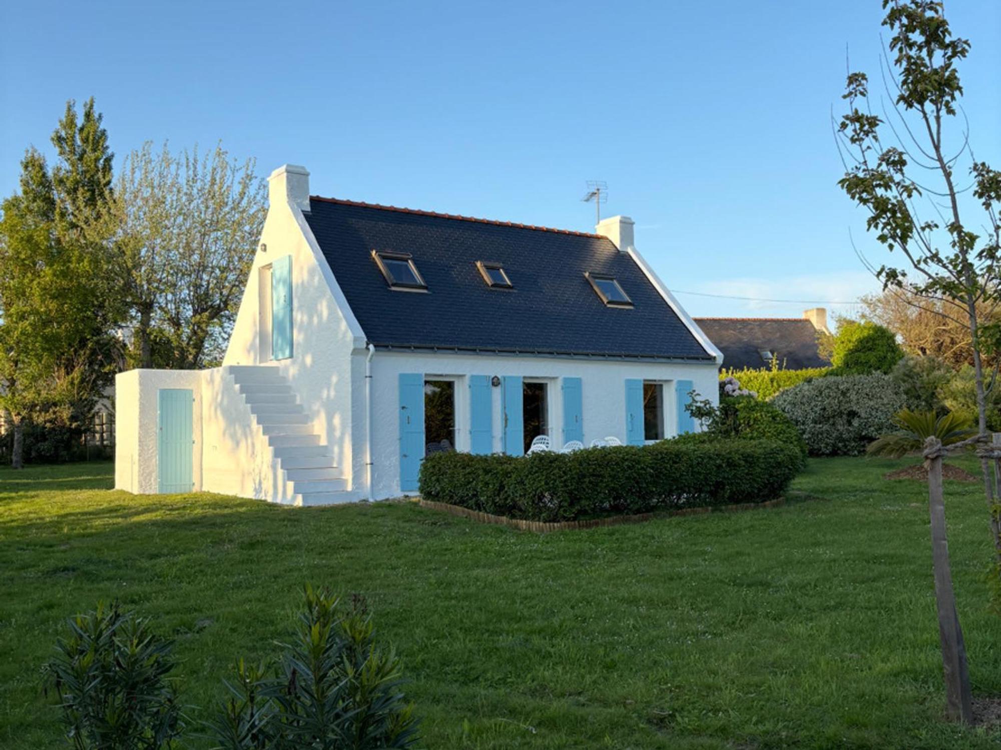 Maison Confortable Pres De La Mer Et Du Bourg, Calme Et Authenticite A Sauzon. - Fr-1-418-153 Eksteriør billede
